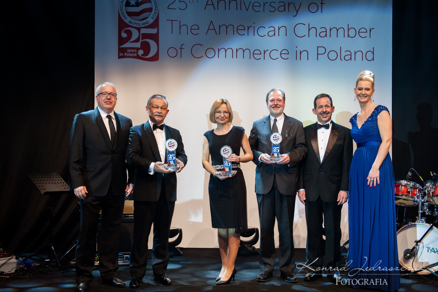 AmCham; 25th Anniversary of The American Chamber of Commerce in Poland; ATM; Tony Housh; Stephen Mull