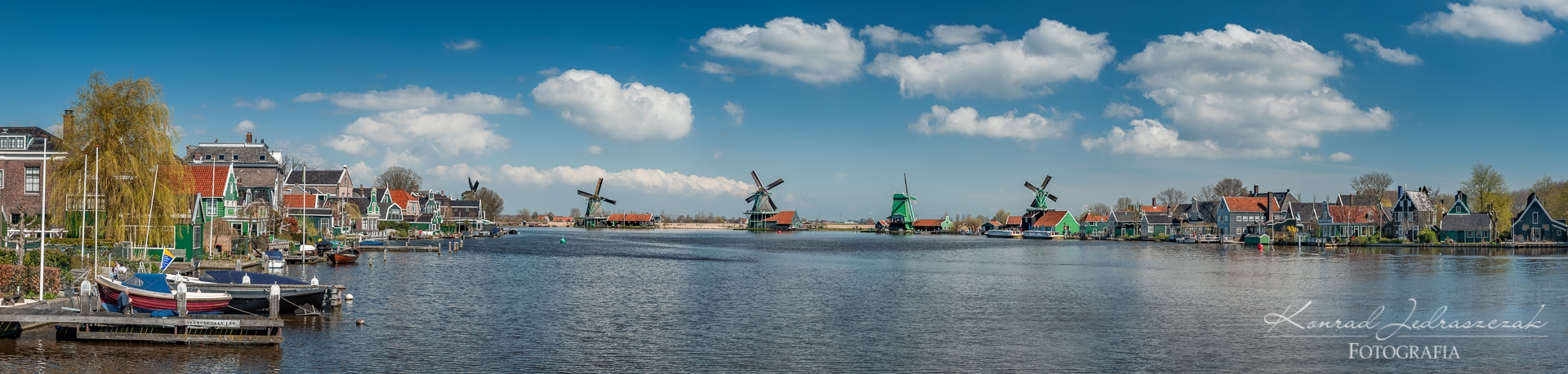 Zaanse Schans, Wiatraki, Holandia