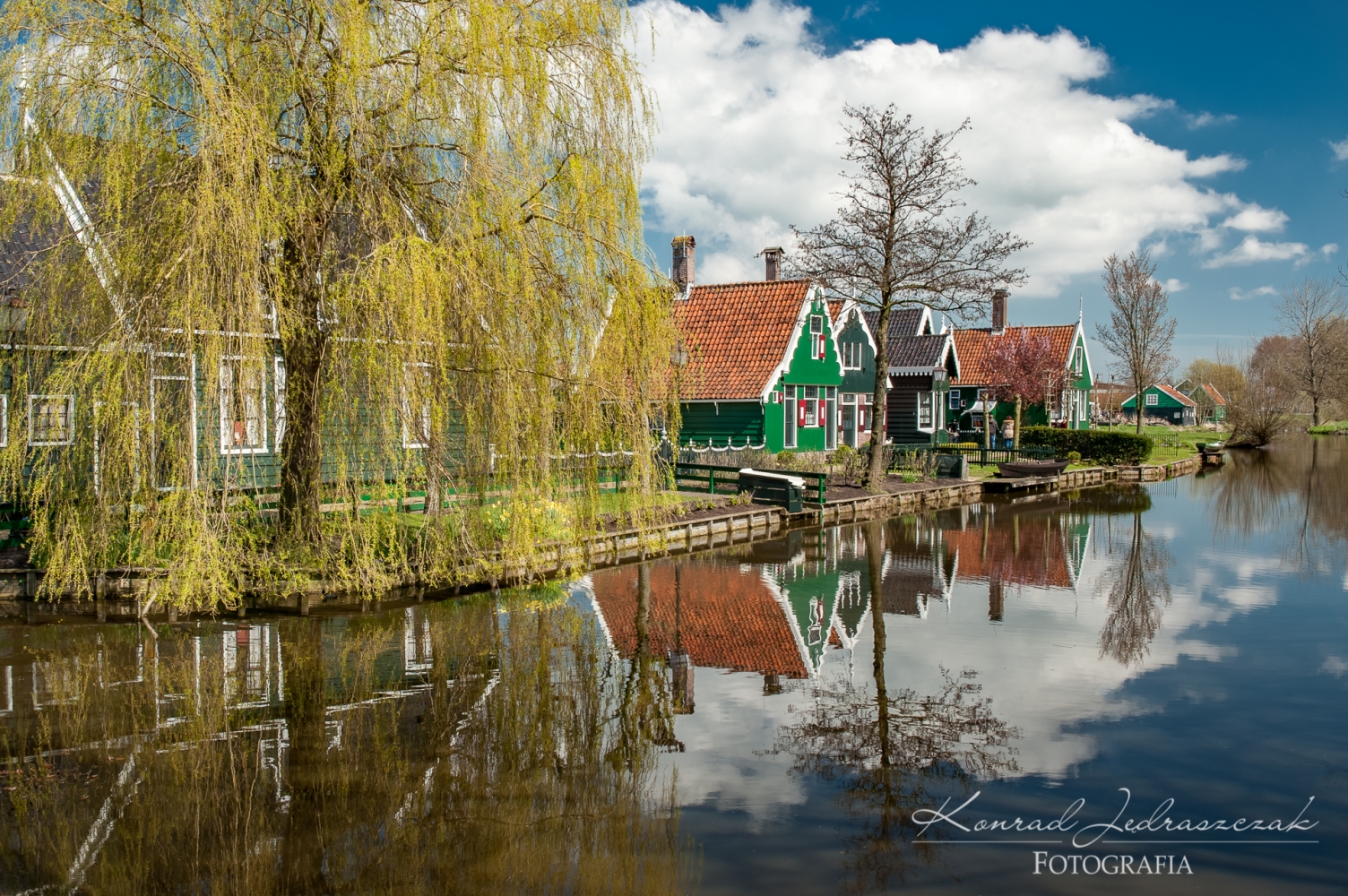 Zaanse Schans, Wiatraki, Holandia