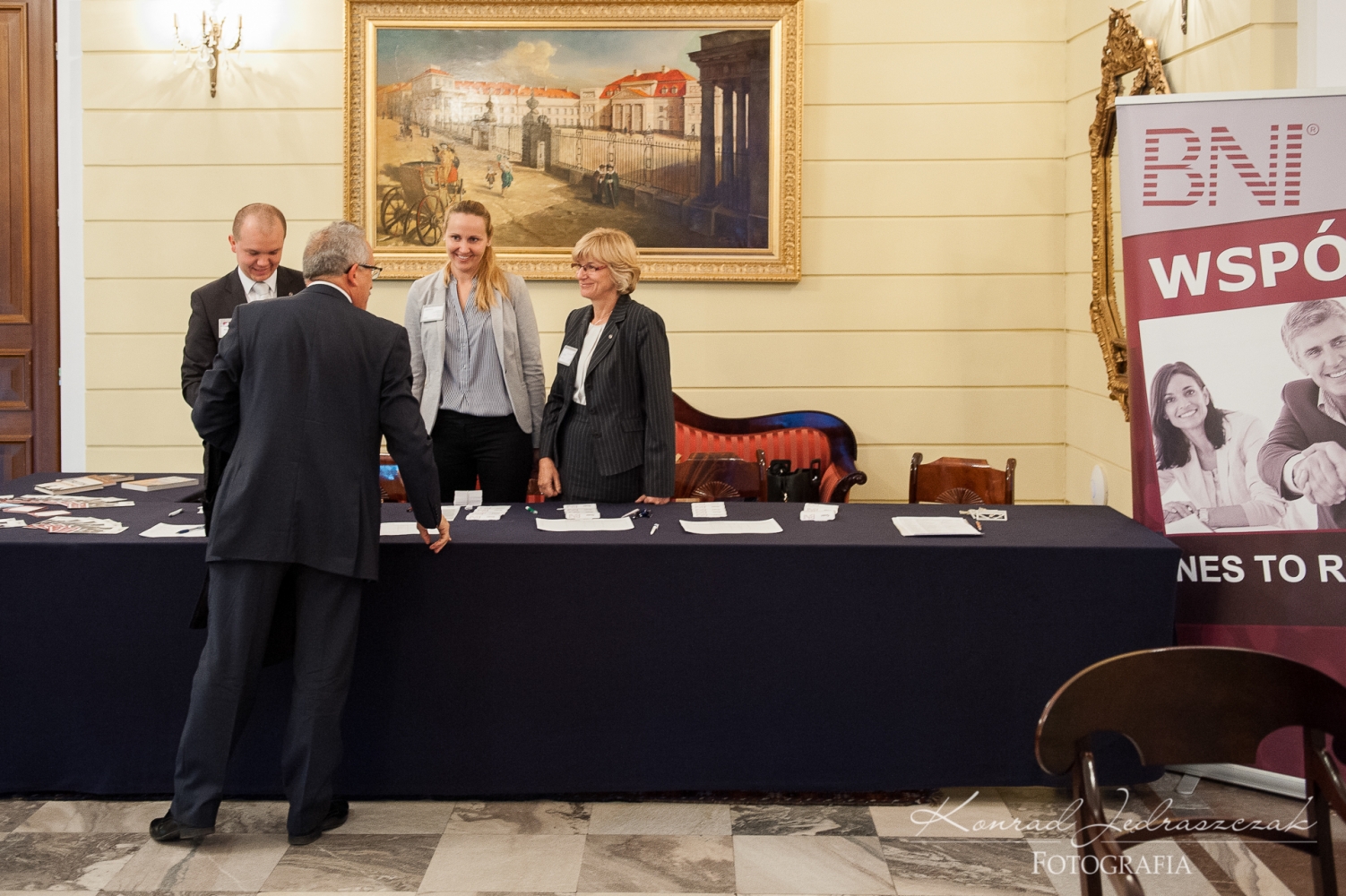 Fotografia Eventowa Warszawa BNI dzień Gościa Pałac Prymasowski fot.4