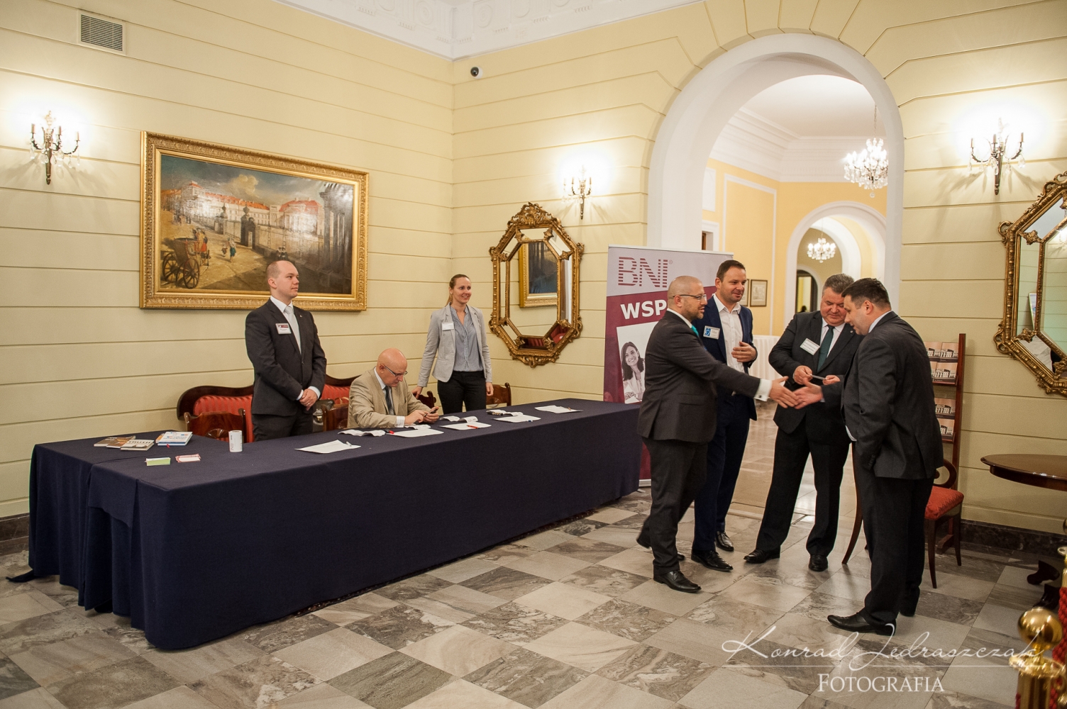 Fotografia Eventowa Warszawa BNI dzień Gościa Pałac Prymasowski fot.6