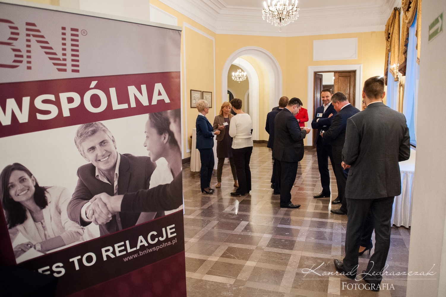 Fotografia Eventowa Warszawa BNI dzień Gościa Pałac Prymasowski fot.9