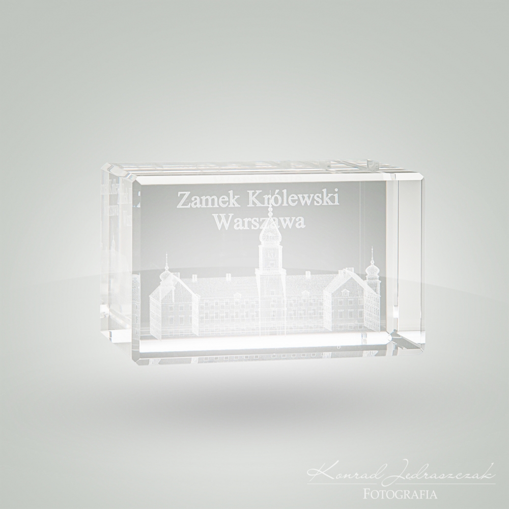 Fotografia produktowa Kryształowy Blok Zamek Królewski