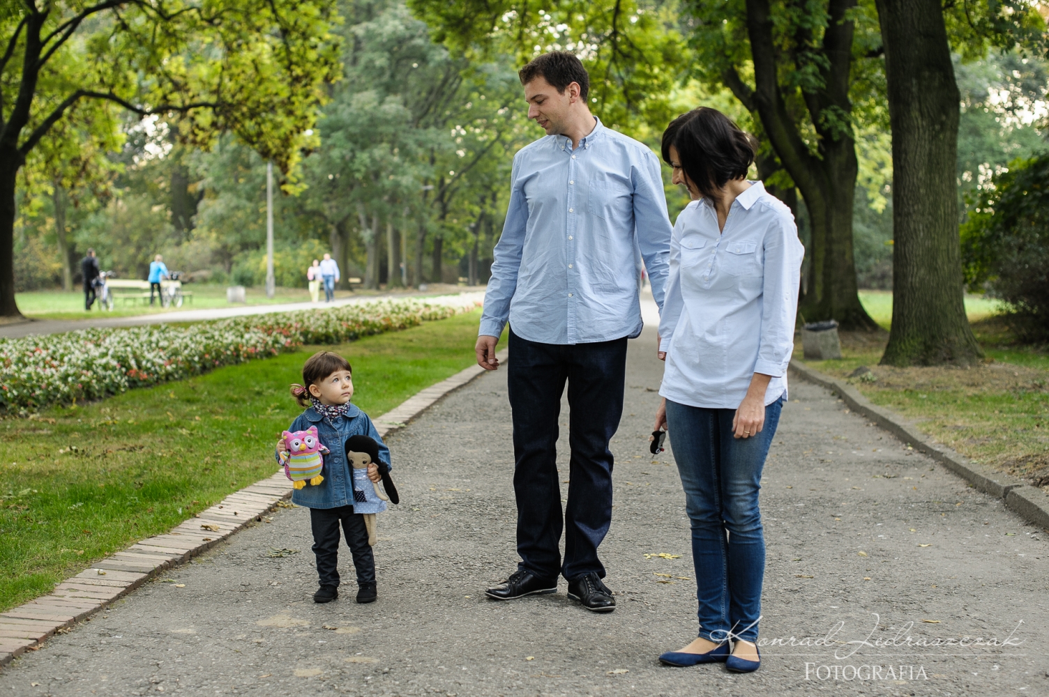 Fotografia rodzinna sesja plenerowa jesienny spacer Park Skaryszewski fot.5