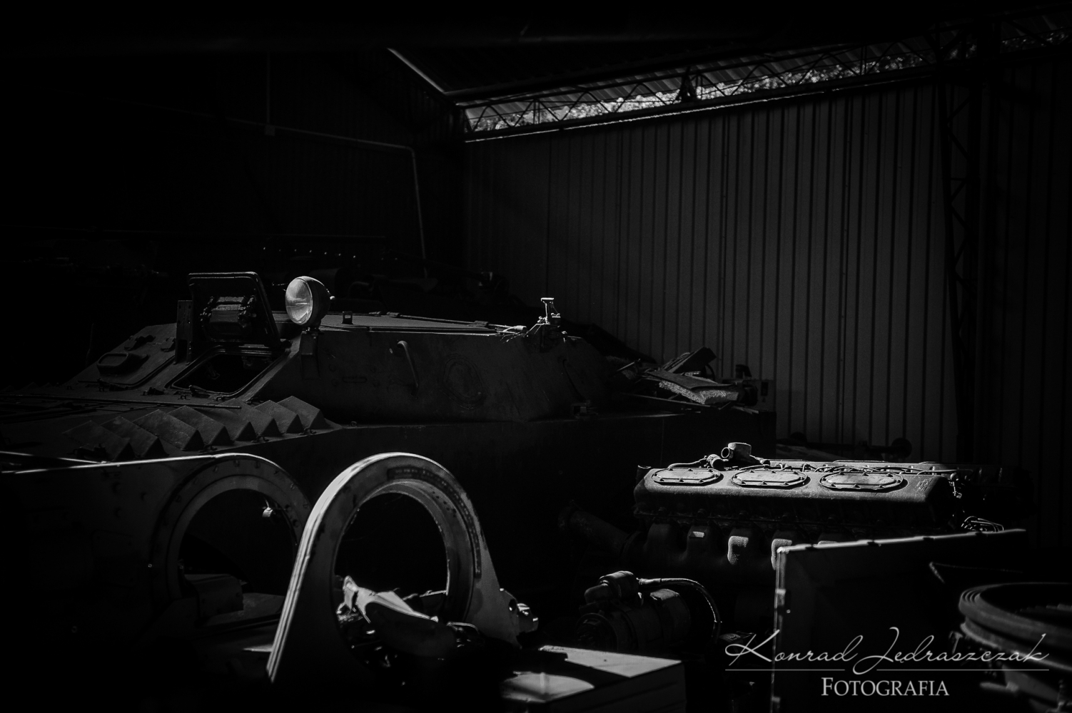 Panzer Farm czołg T55 przejażdżka czołgiem fot.1