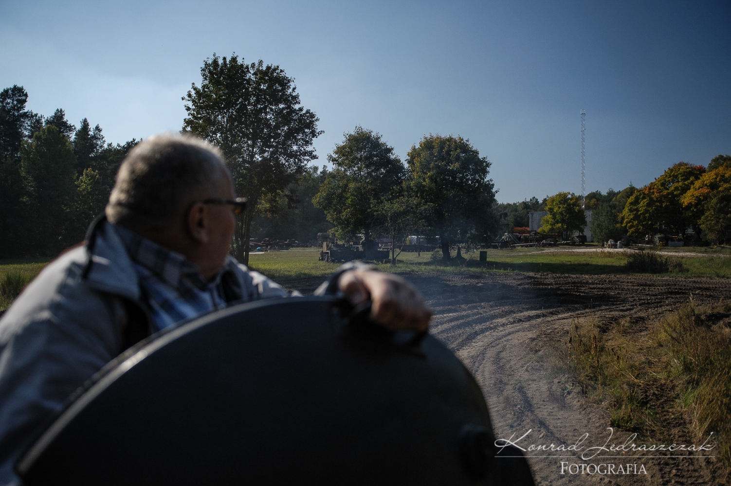 Panzer Farm czołg T55 przejażdżka czołgiem fot.8
