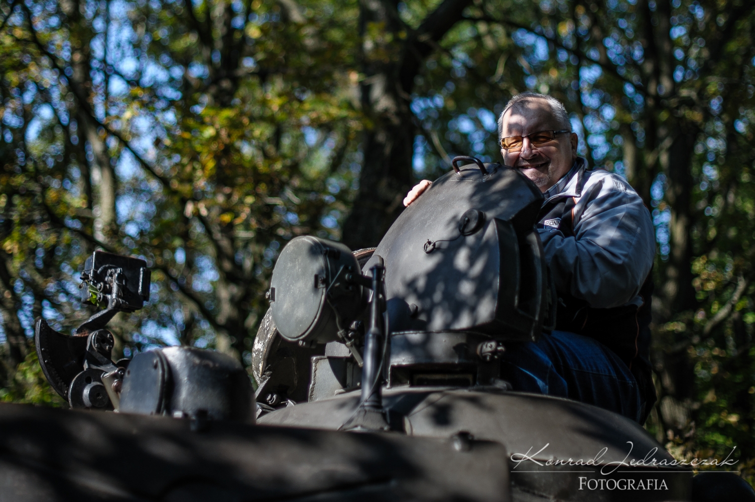 Panzer Farm czołg T55 przejażdżka czołgiem fot.15