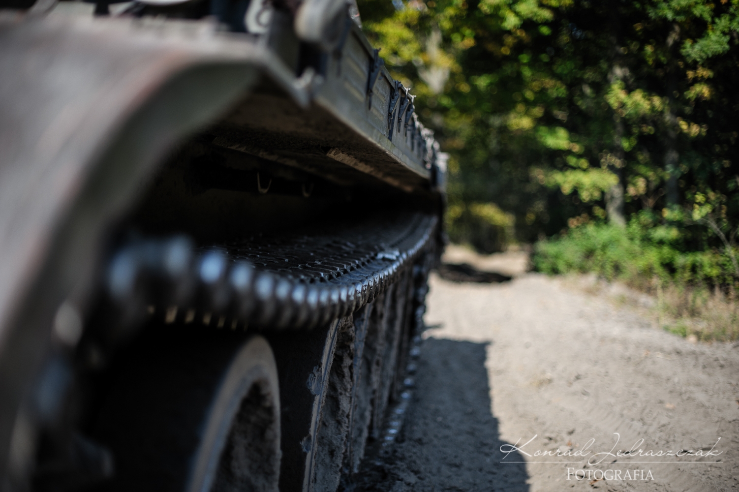 Panzer Farm czołg T55 przejażdżka czołgiem fot.16