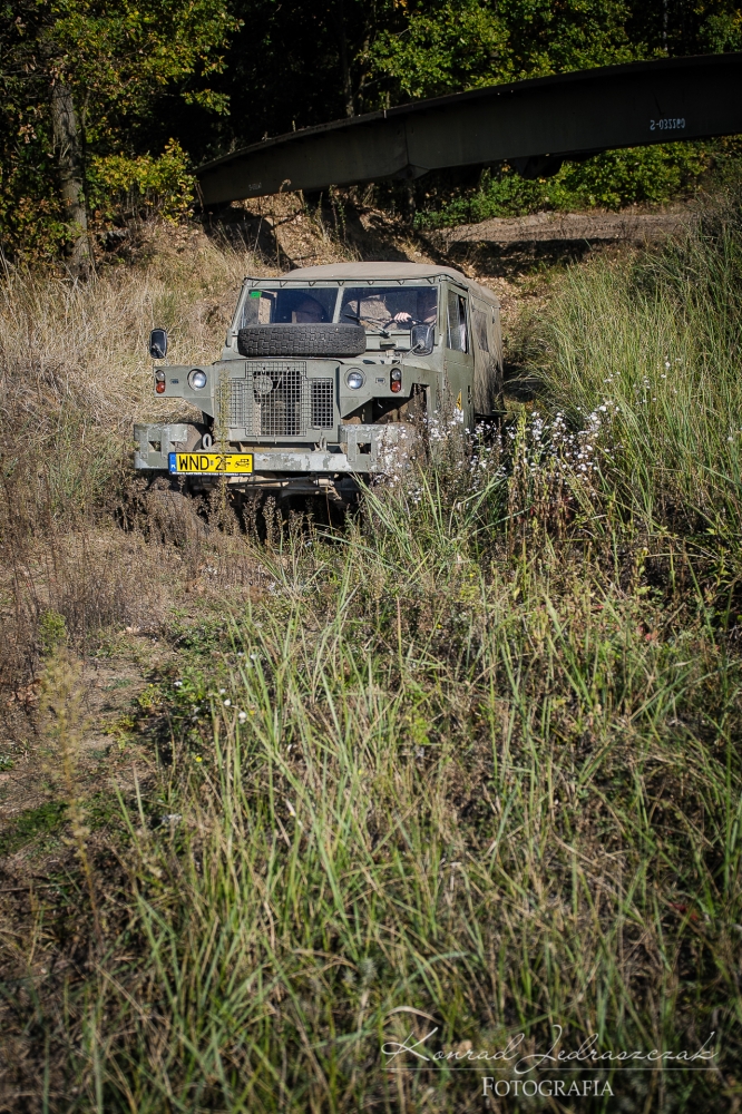 Panzer Farm Zabytkowy Land Rover jazda 4x4 fot.1