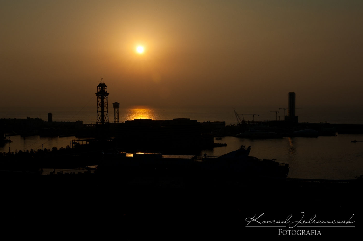 Port w Barcelonie