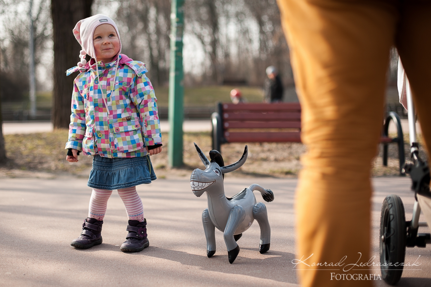 Fotografia rodzinna sesja plenerowa rodzinny spacer Szczęśliwice fot.7